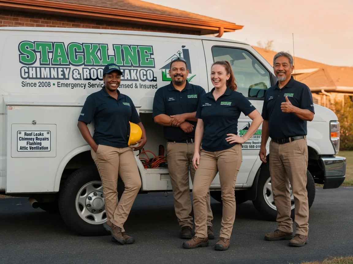 Chimney flashing repair company in Williamsville, VT